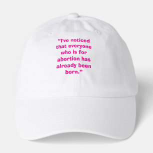 Pro Life Hat