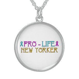 Pro-Life New Yorker Necklace