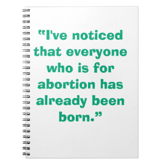 Pro Life Notebook