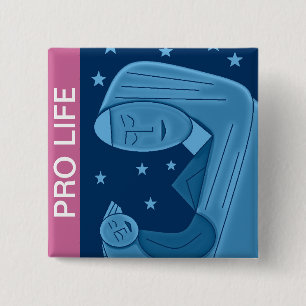 PRO LIFE PINBACK BUTTON