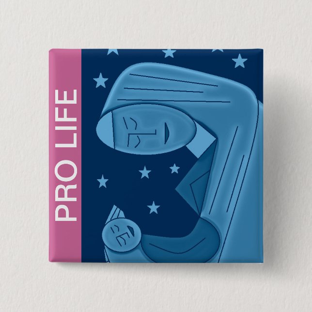 PRO LIFE PINBACK BUTTON (Front)
