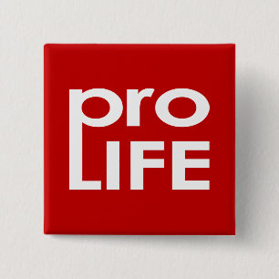 Pro Life Pinback Button