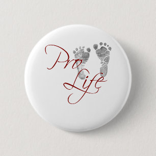 Pro Life Pinback Button