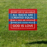 Pro-Life Pro-Family Christian Conservative Yard Sign