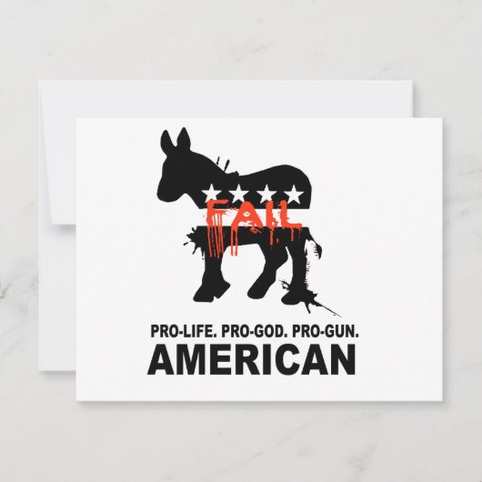 Pro-life. Pro-God. Pro-Gun American (Front)