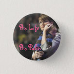 Pro Life, Pro Palin Pinback Button at Zazzle