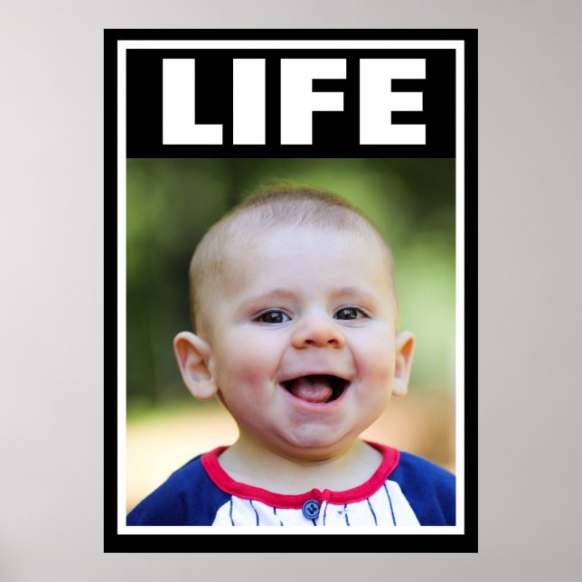 PRO-LIFE SMILING BABY BOY INFANT LIFE POSTER (Front)