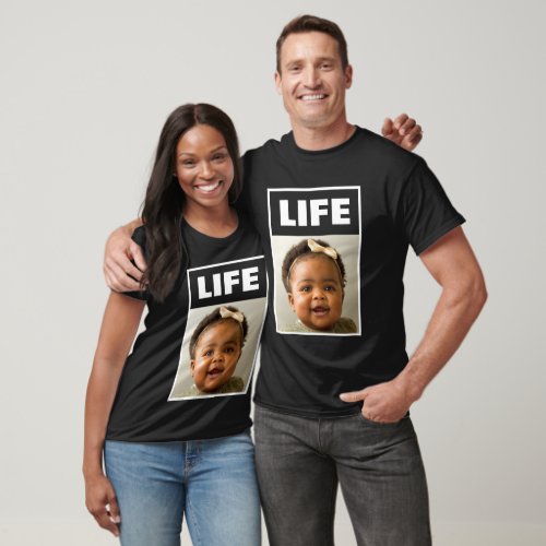 PRO_LIFE SMILING BABY GIRL LIFE  T_Shirt
