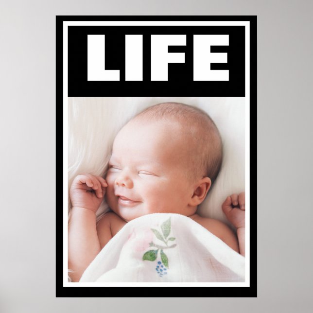 PRO-LIFE SMILING BABY NEWBORN LIFE POSTER (Front)