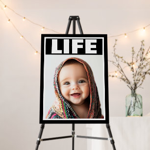 PRO LIFE SMILING BABY RESPECT LIFE FOAM BOARD