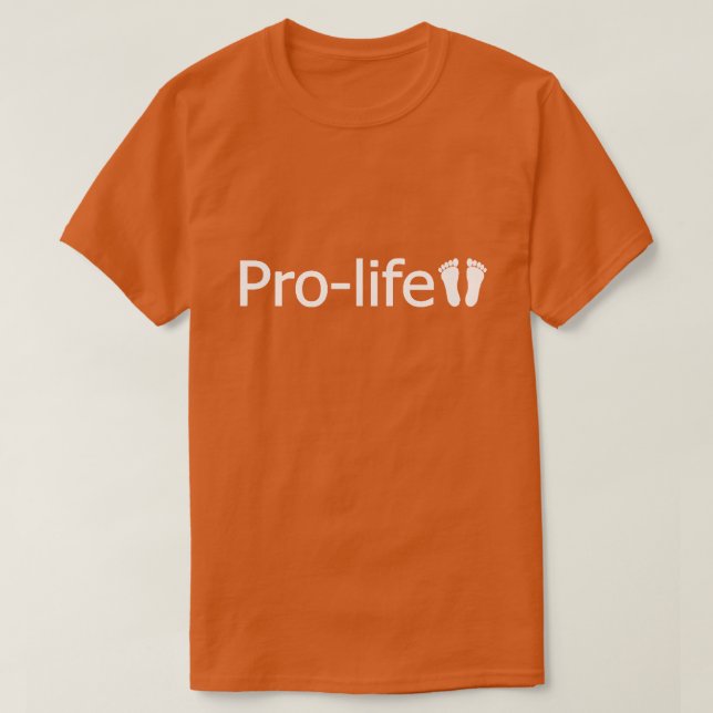 Pro-life T-Shirt (Design Front)