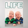 PRO-LIFE TWIN BABIES RIGHT TO LIFE POSTER