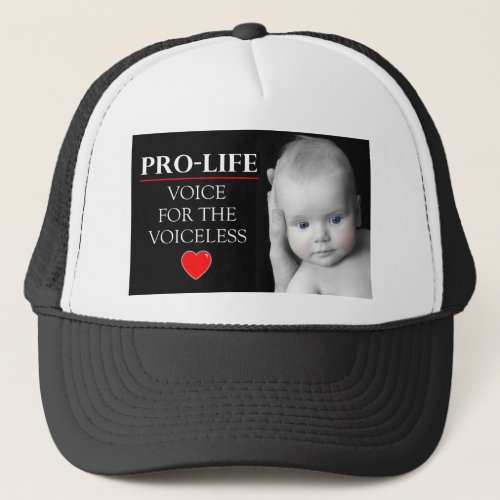 Pro_Life Voice for the Voiceless Trucker Hat