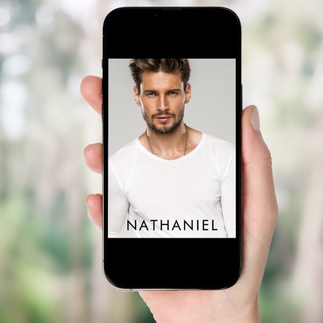 Pro Model Actor 5 Photos Comp Card (Front Digital)