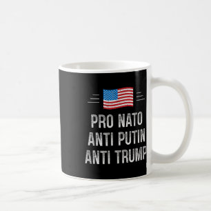 Pro Nato - Anti Putin - Anti Trump - Retro Style Coffee Mug