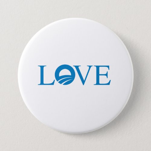 Pro_Obama _ LOVE __ Pinback Button