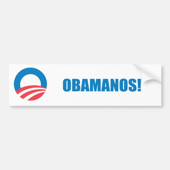 Pro-Obama - OBAMANOS (2) Bumper Sticker (Front)