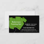 Pro Painting Company House Painter Business Card (Front/Back)