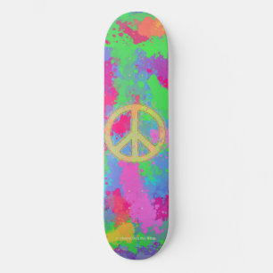 PRO PEACE SHREDDER SKATEBOARD - LIBERTY DOG PRO DECK