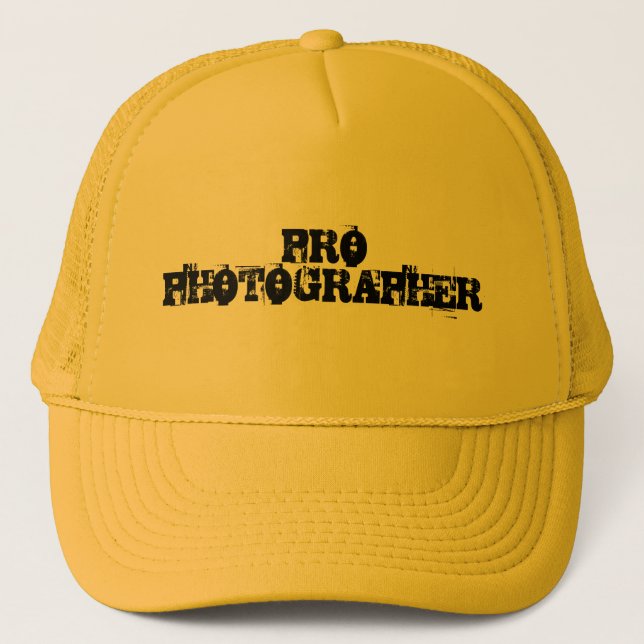 PRO PHOTOGRAPHER Hat (Front)