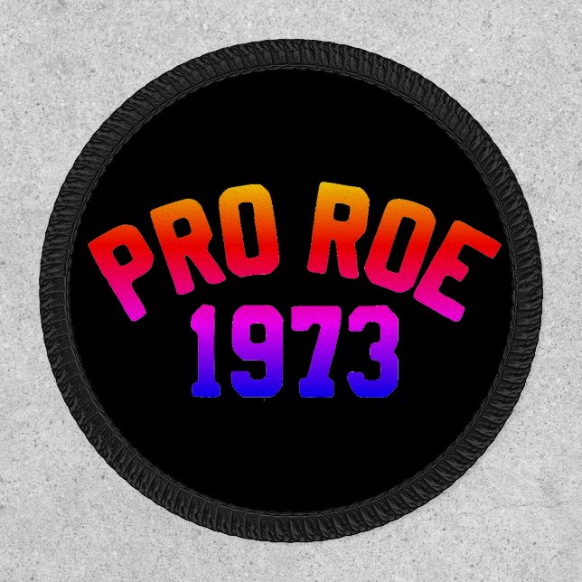 Pro-Roe Pride Patch (Front)