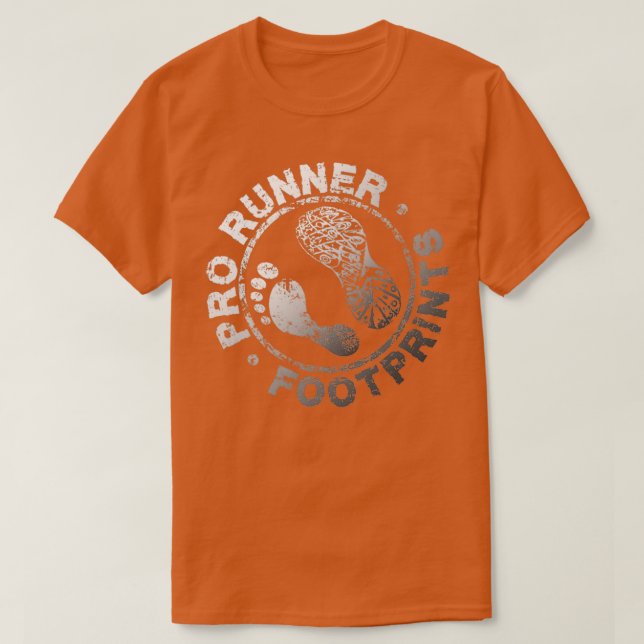 Pro Runner Foot Sports T-Shirt (Design Front)