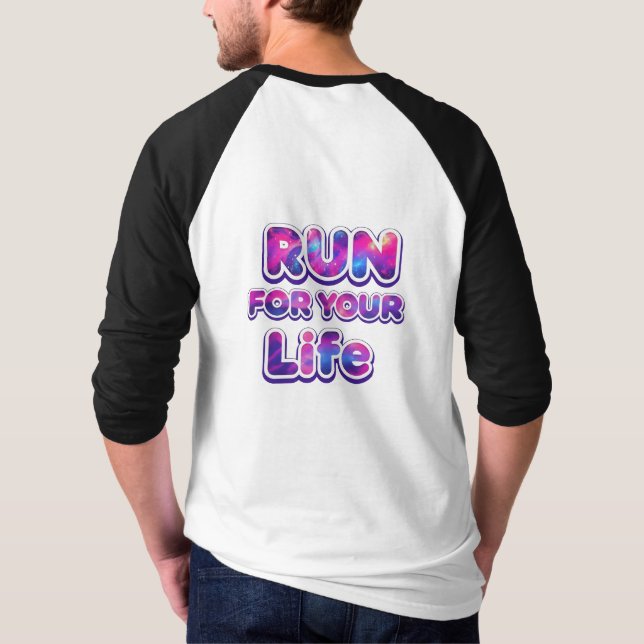 Pro Running Motivation T-Shirt (Back)
