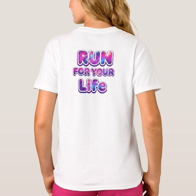 Pro Running Motivation T-Shirt (Back)