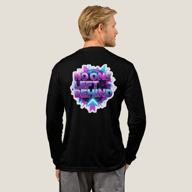 Pro Running Motivation Tri-Blend Shirt (Full Back)