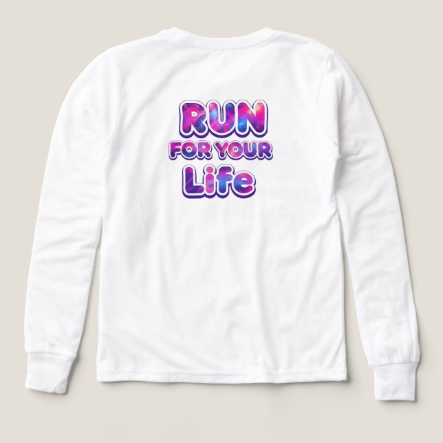 Pro Running Motivation Tri-Blend Shirts (Design Back)