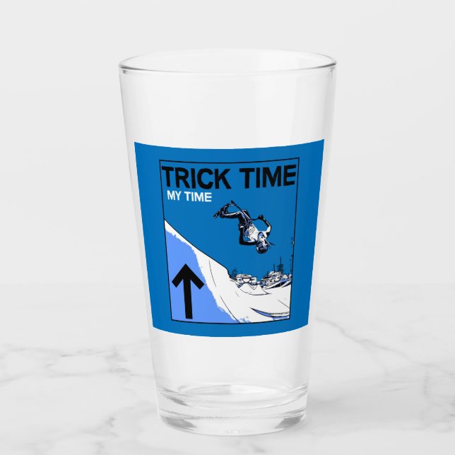 Pro Scooter Free Rider Tricks Glass (Front)