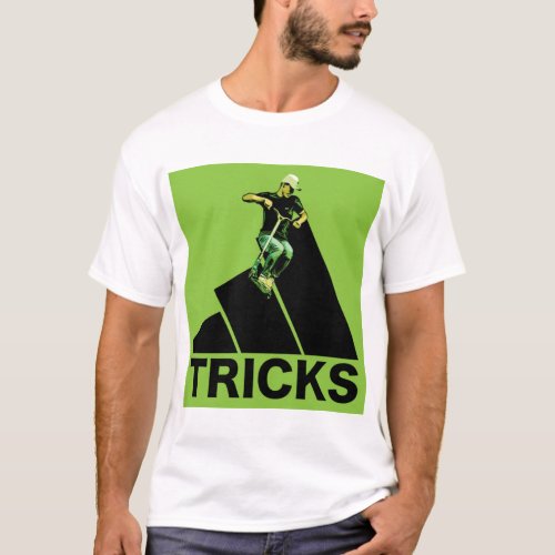 Pro Scooter Free Rider Tricks  T_Shirt