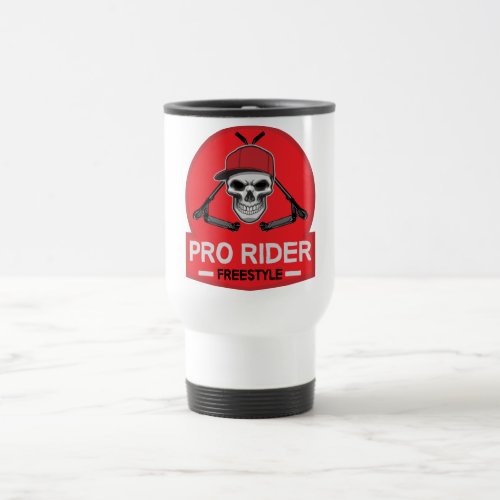 Pro Scooter Free Rider Tricks Travel Mug