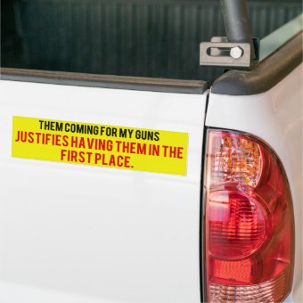 Pro Second Amendment Bumper Sticker Zazzle
