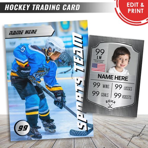 Pro Shield Hockey Trading Card Hockey Player Card