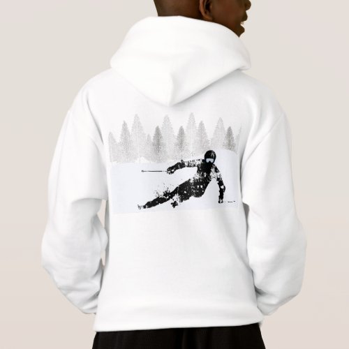 Pro Skier Ski Snowboard  Hoodie