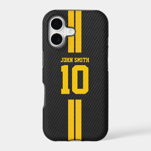 Pro Soccer Jersey Dark Carbon Fiber iPhone 5 Case