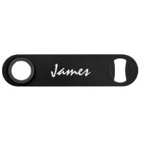 Pro Speed bottle opener personalized with name