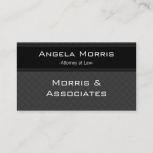 Pro Textures Business Card, Black and Slate Gray Card