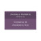 Pro Textures Business Card, Eggplant
