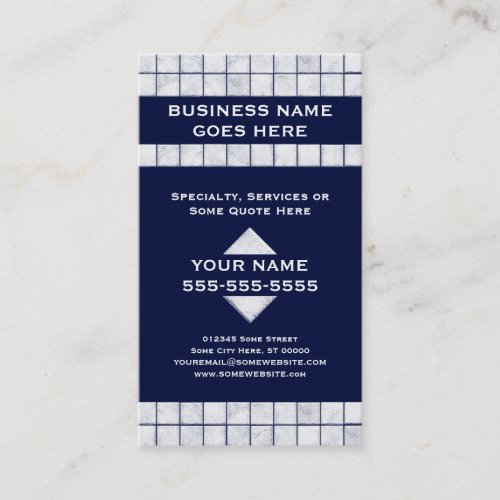 pro tile business card