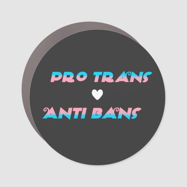 Pro Trans  Car Magnet (Front)