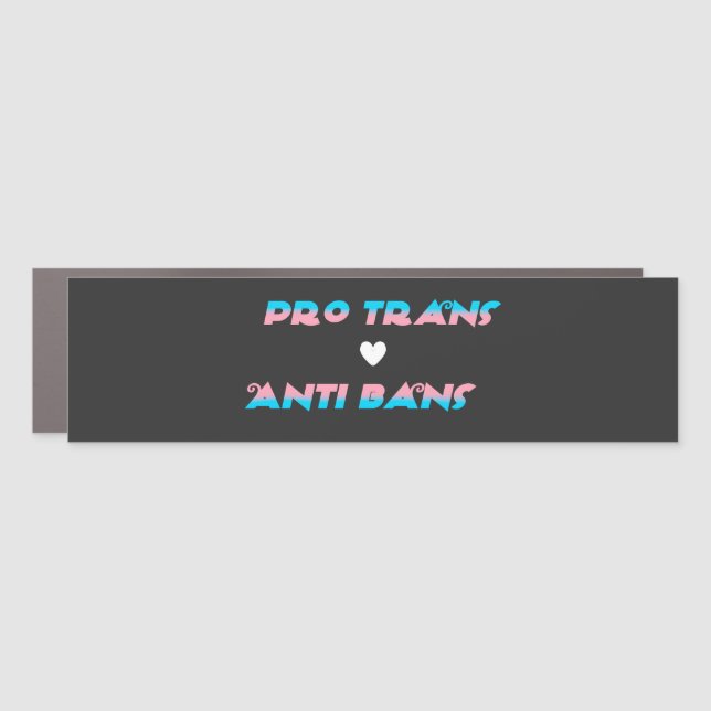 Pro Trans  Car Magnet (Front)