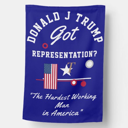 Pro Trump Got Representation Dock Flag