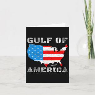 Pro-trump Gulf America Official Patriotic Of Usa M Card