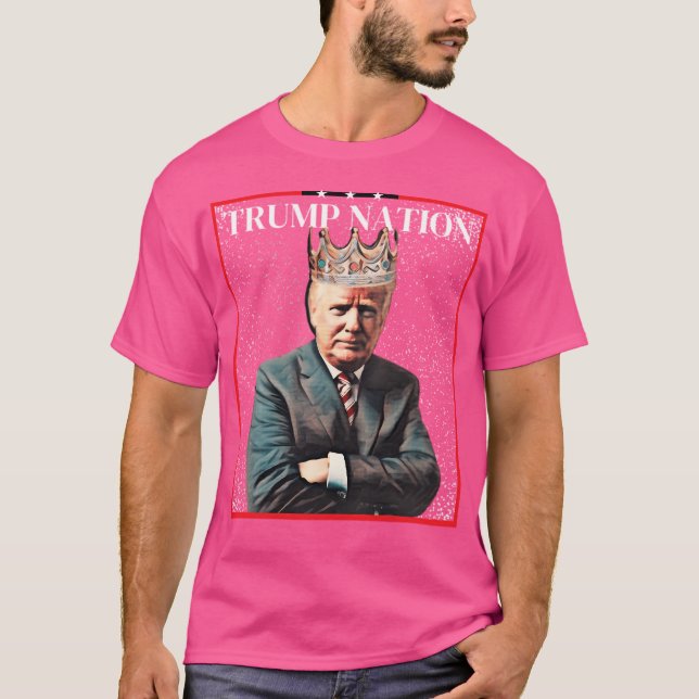 Pro-Trump Ultra Maga - Maga King T-Shirt (Front)