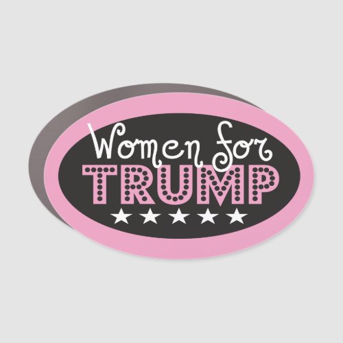 pro Trump _ Women for TRUMP Car Magnet