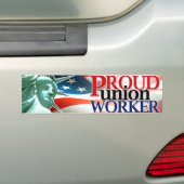 Pro Union Collection Bumper Sticker (On Car)