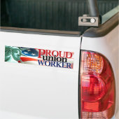 Pro Union Collection Bumper Sticker (On Truck)
