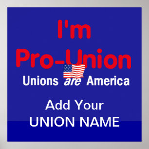Pro Union POSTER Print
